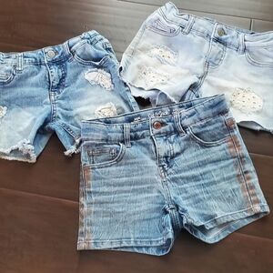 Set of 3 Cat & Jack girl shorts Size 7/8
